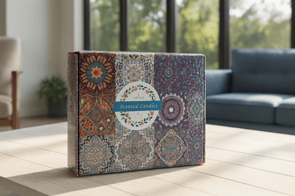 Decorative Scented Tin Candle Gift Set