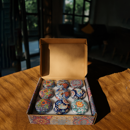 Decorative Scented Tin Candle Gift Set