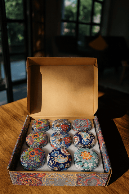 Decorative Scented Tin Candle Gift Set