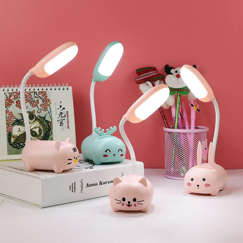 Girl Heart Led Table Lamp Guard Lamp
