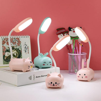 Girl Heart Led Table Lamp Guard Lamp