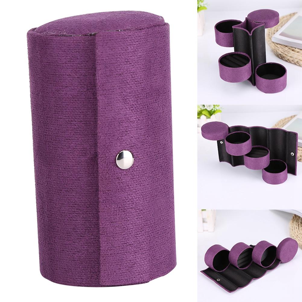 Schellen 3 Layers Portable Rotating Jewellery Box