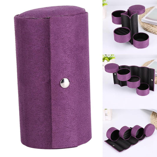 Schellen 3 Layers Portable Rotating Jewellery Box
