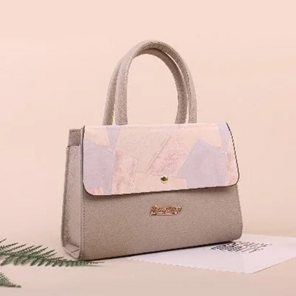 Casual Leather Shoulder Bag