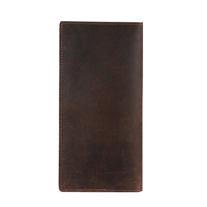 Horse Long Wallet Genuine Leather Hand-held Men's Card Holder
