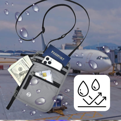 Multi-functional Credentials Travel Passport Bag Abroad