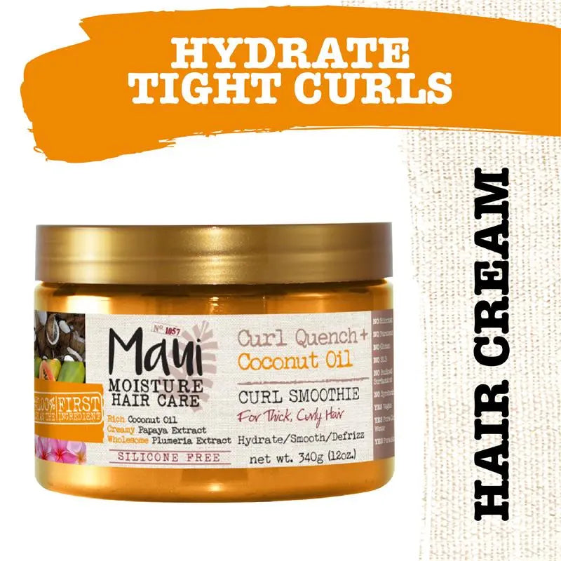 Maui Moisture Curl Quench Coconut Oil Curl Smoothie