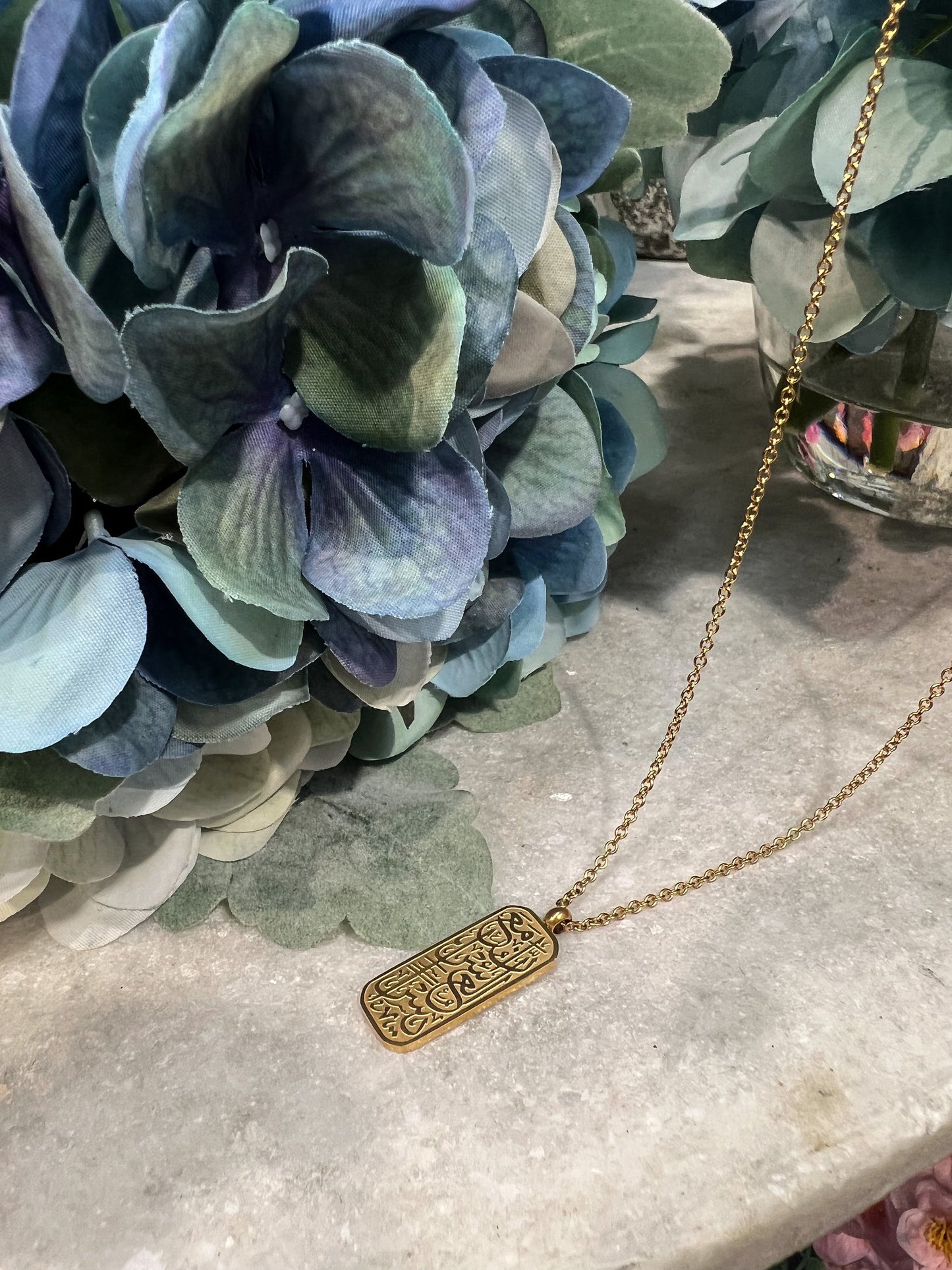 Dainty Arabic Islamic Necklace