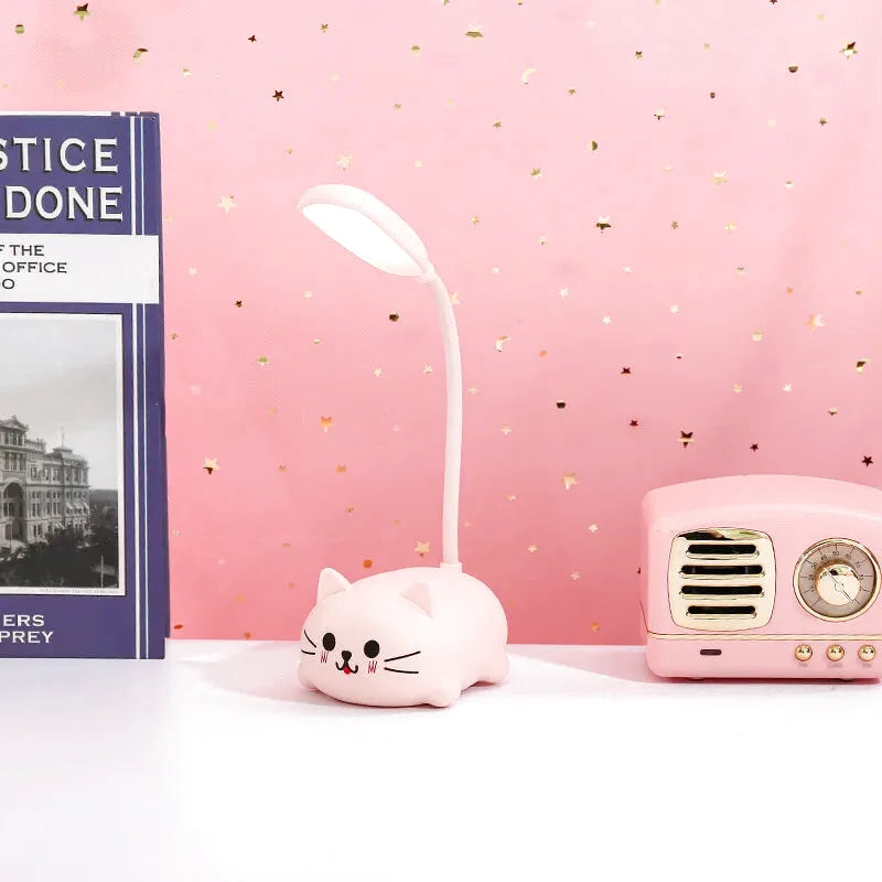 Girl Heart Led Table Lamp Guard Lamp