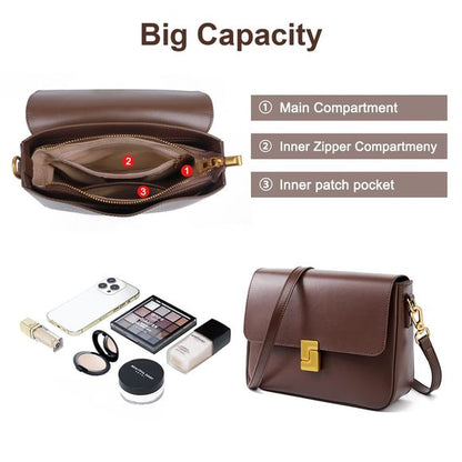 Structured Crossbody Handbag