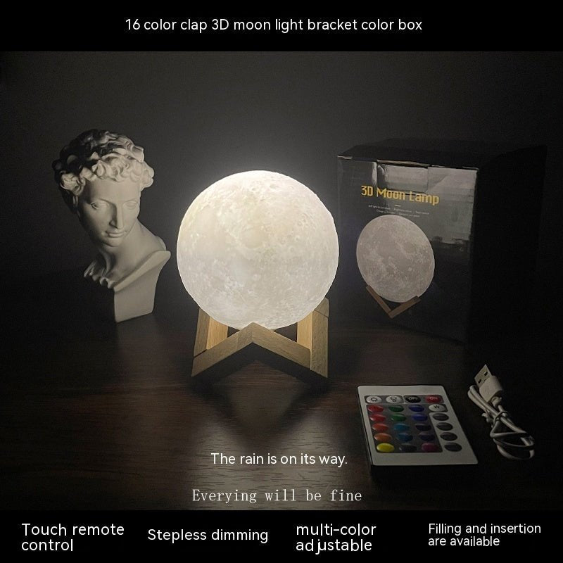 Moon Rechargeable Small Night Lamp