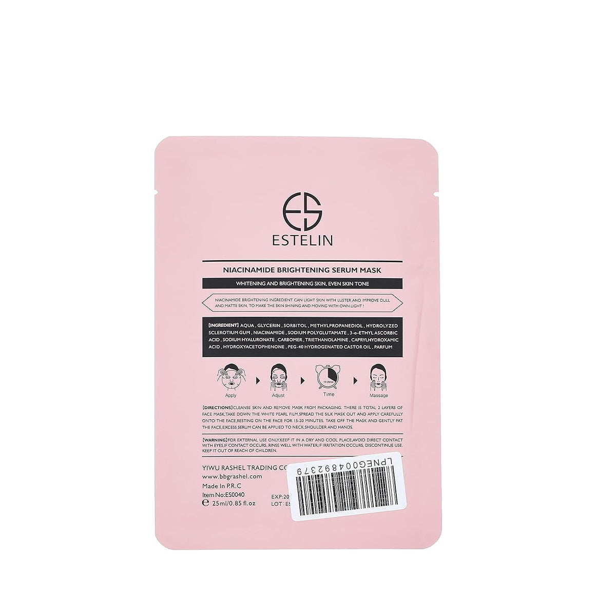 Estelin Face Serum Masks (Original)