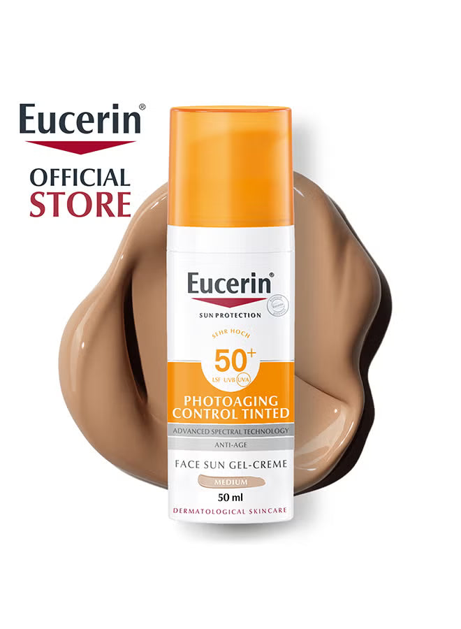 Eucerin Sun Face Photoaging Control Tinted Light SPF 50+