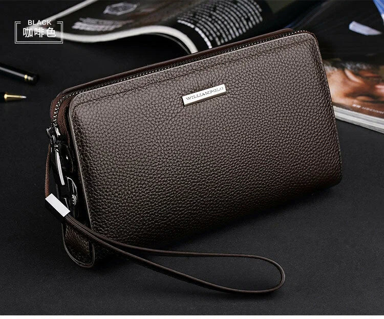 Men's Large-Capacity Wallet Male Clutch