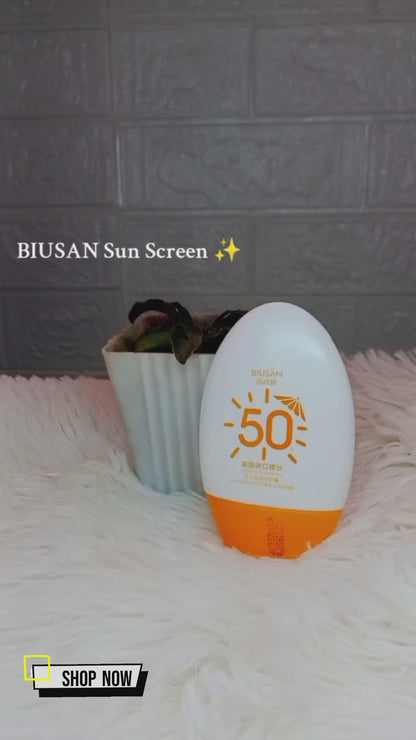 Biusan Sunscreen Anti-Ultraviolet Moisturizing Refreshing SPF 50