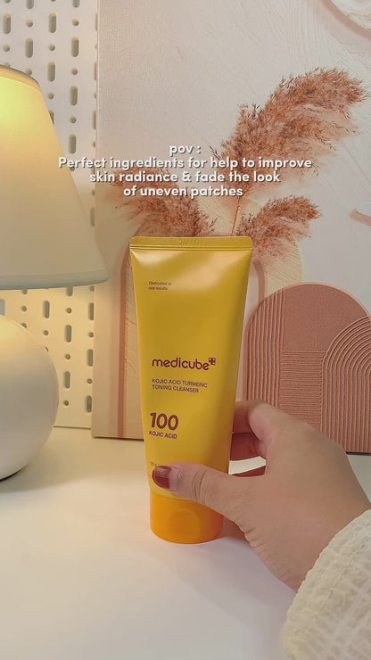 Medicube - Kojic Acid Turmeric Toning Cleanser