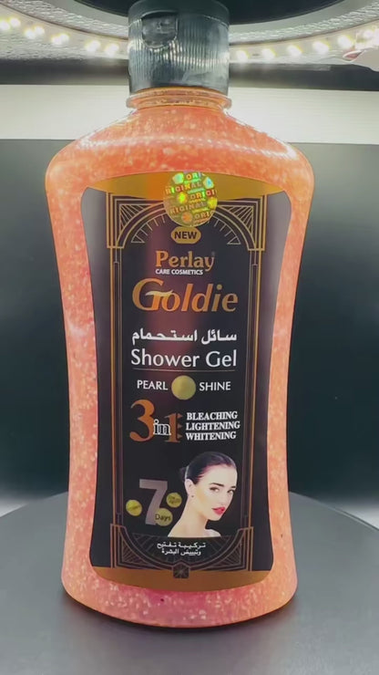 جل الاستحمام المقشر بيرلاي جولدي