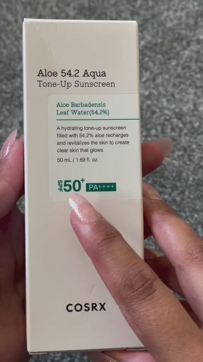 COSRX - Aloe 54.2 Aqua Tone-Up Sunscreen (Original)