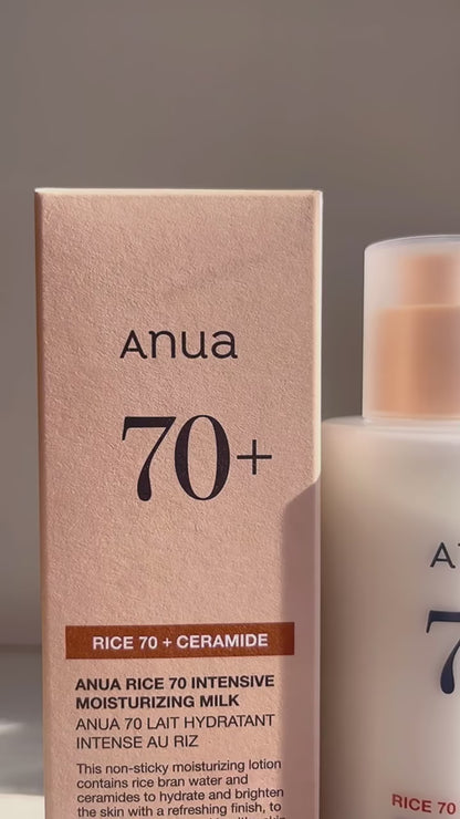 Anua - Rice 70 Intensive Moisturizing Milk (Original)