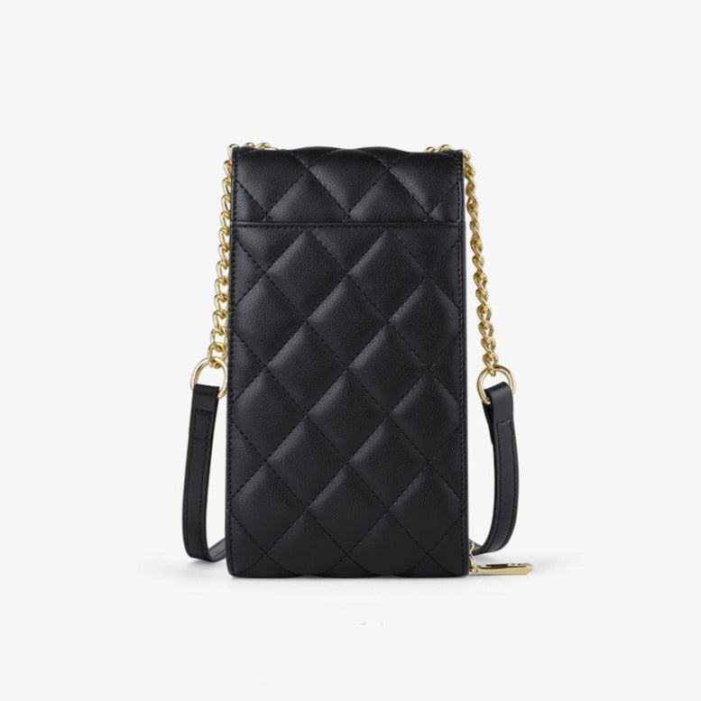 Women's Leather Mini Women's Bag Classic Mobile Phone Bag Messenger Bag