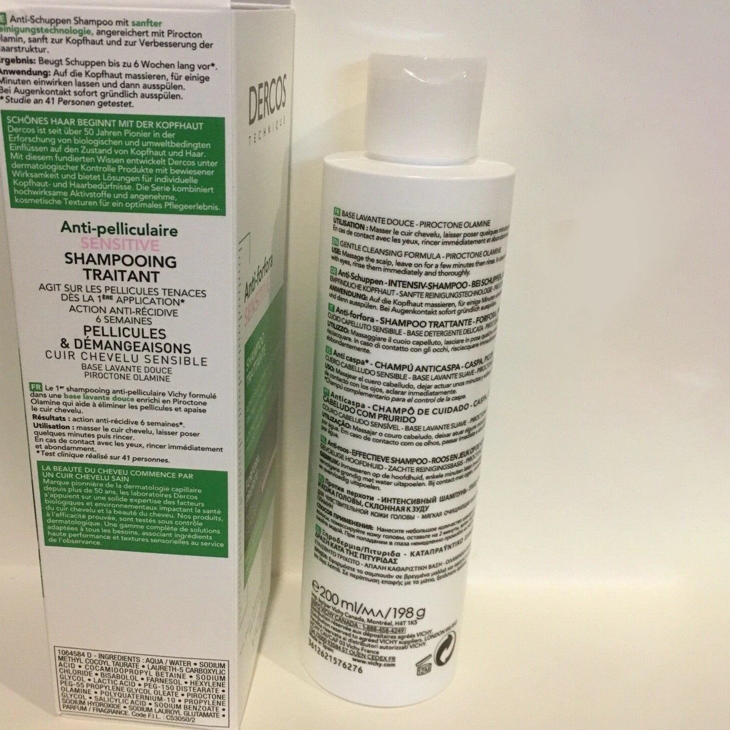 Dercos Technique Sensitive Treatment Shampoo
