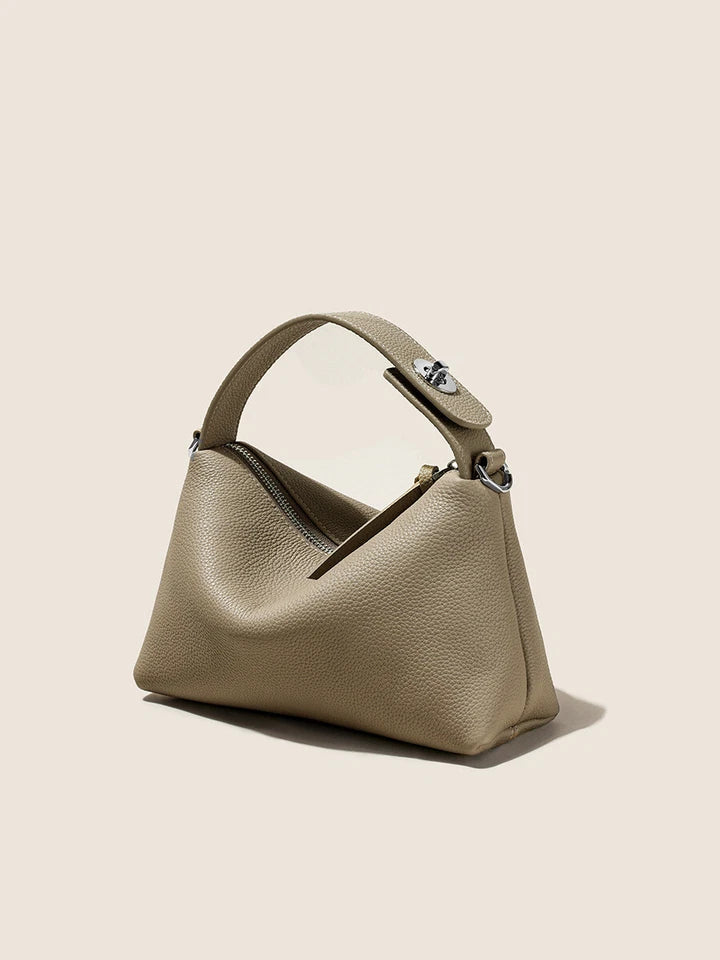 Genuine Leather Portable Shoulder Bag Fashion Casual Messenger Tote Bag