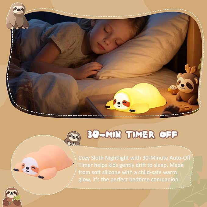 Soft LED Bedside Lamp