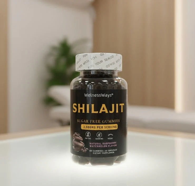 WellnessWays - Shilajit Sugar-Free Gummies (Original)