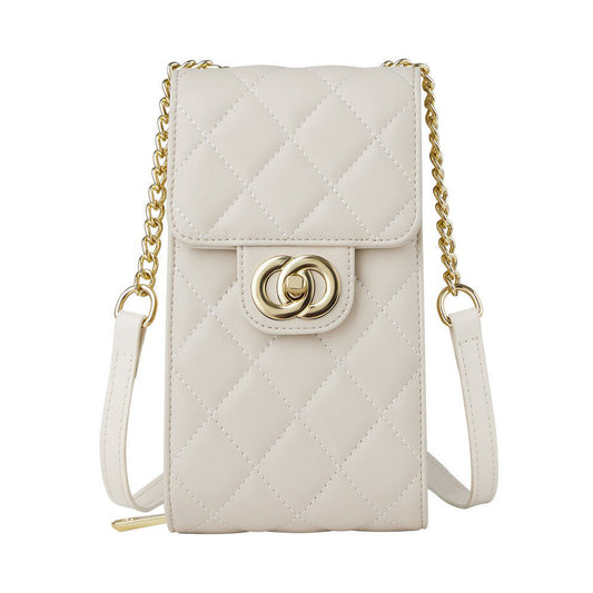 Women's Leather Mini Women's Bag Classic Mobile Phone Bag Messenger Bag