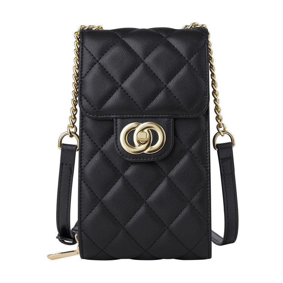 Women's Leather Mini Women's Bag Classic Mobile Phone Bag Messenger Bag