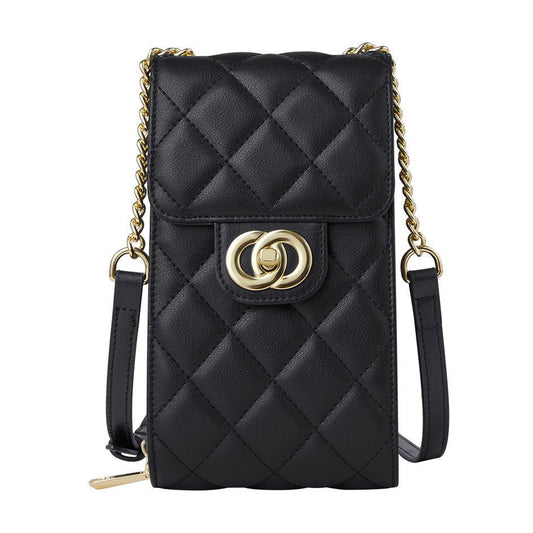 Women's Leather Mini Women's Bag Classic Mobile Phone Bag Messenger Bag